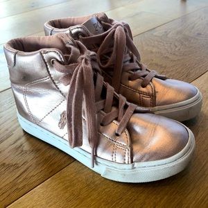 Polo Girls High Top Sneakers - EUC